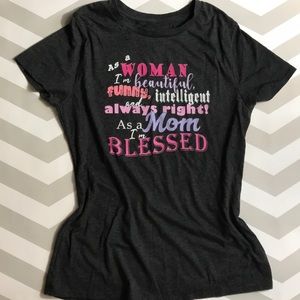Blessed Mom T-shirt Sz Large